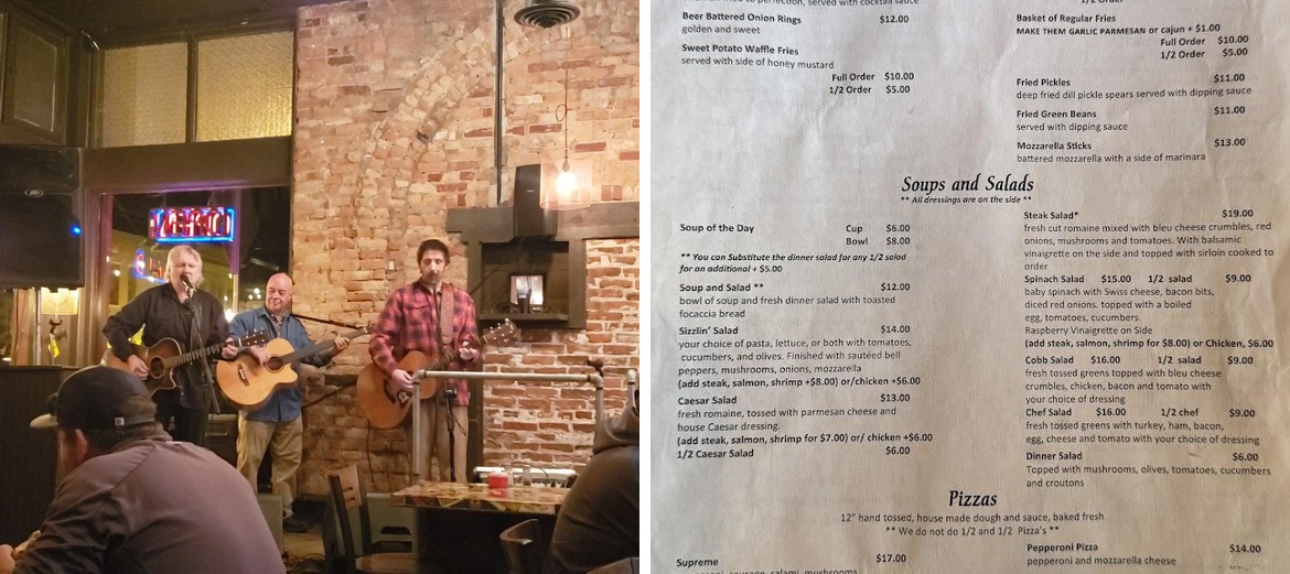 AJ's | Corner Brick Bar & Grill